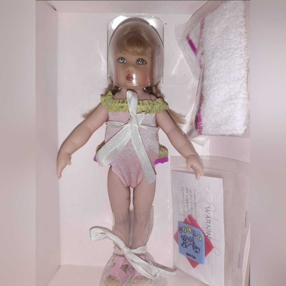 Swimsuit Riley doll by Kish 8" collectible vinyl NEW  in box